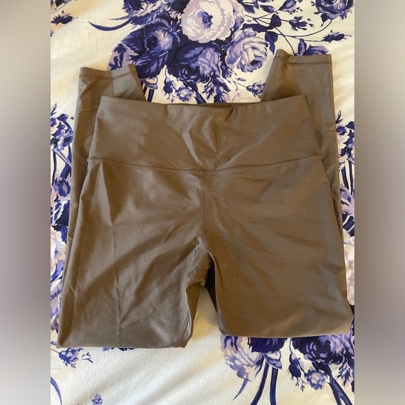 Athleta Pants - NWOT Athleta Elation Shine Tights in Coffee House